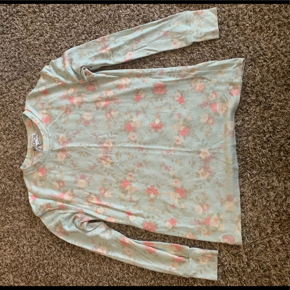 Wildfox Floral Sweater